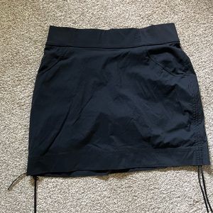 Columbia Black Skort with side ties